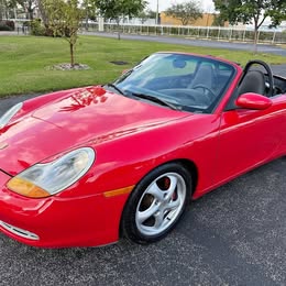 1998 Porsche boxster convertible