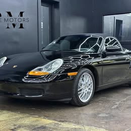 2002 Porsche Boxster Base