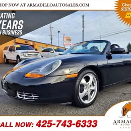 2001 Porsche Boxster Convertible 2D
