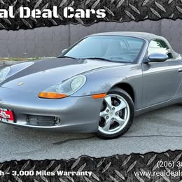 2001 Porsche Boxster Base 2dr Convertible