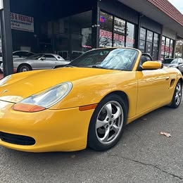 2002 Porsche Boxster - Convertible 2D