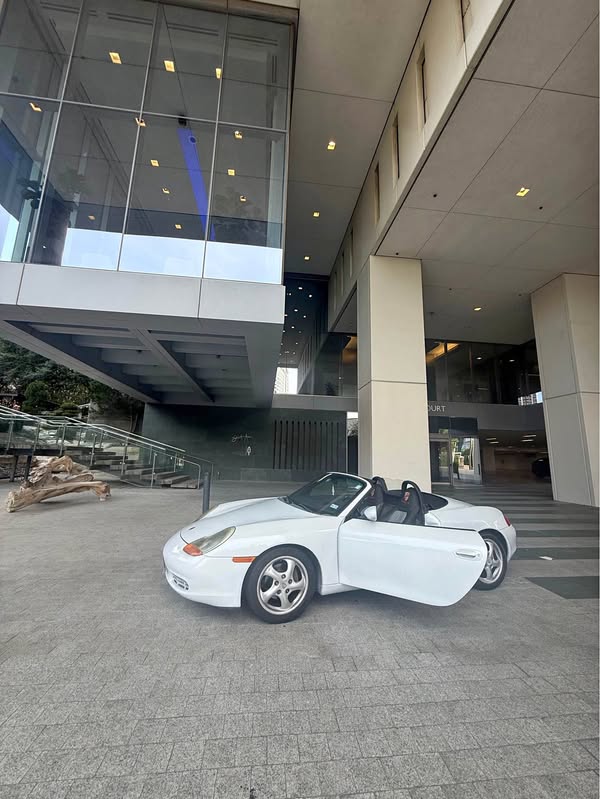 1999 Porsche Boxster - White