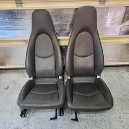 2006 Porsche Cayman 987 Stone Grey with Porsche Crest