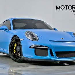 2015 Porsche 911 GT3-RARE MEXICAN BLUE-SATIN PPF-DUNDEN EXHAUST!
