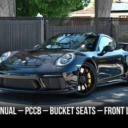 2018 Porsche 911 GT3