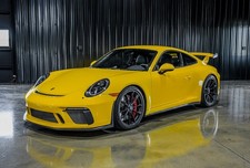 2018 Porsche 911 GT3 Racing Yellow Full Buckets Front Axle Lift $171K MSRP