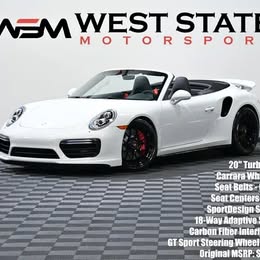 2017 Porsche 911 Turbo Cabriolet AWD