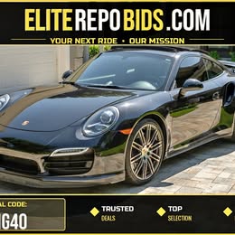 2014 Porsche 911 Turbo Coupe