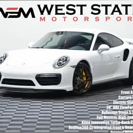 2018 Porsche 911 turbo s coupe awd