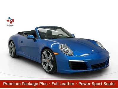 2017 Porsche 911 Carrera Cabriolet 2D