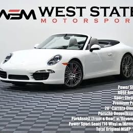 2016 Porsche 911 Carrera S Cabriolet RWD