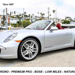 2014 Porsche 911 Carrera w\/Sport Chrono & Bose sound