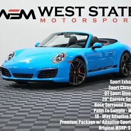 2017 Porsche 911 Carrera S Cabriolet RWD