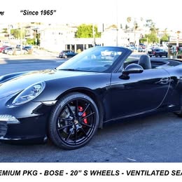 2013 Porsche 911 Carrera Cabriolet
