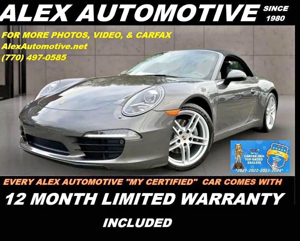 2013 Porsche 911 - Carrera 2 Cabriolet 2D