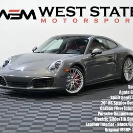 2017 Porsche 911 carrera 4s coupe awd