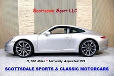 2013 Porsche 911 PLATINUM SLVR...9,722 Miles...Rare Colors!