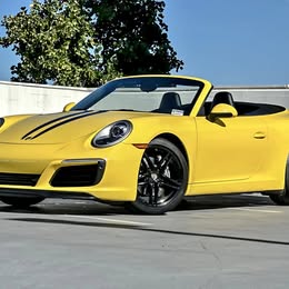2017 Porsche 911 Carrera Cabriolet  41555 Miles