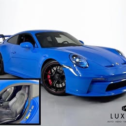 2022 Porsche 911 GT3 | 18 Way Seats | Race Tex\/Leather Seats | Carbon Fiber Trim