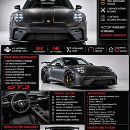 2022 Porsche 911 - GT3