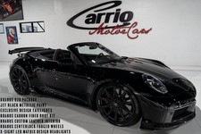 2024 Porsche 911 Turbo S Cabriolet BRABUS 820 PACKAGE! Jet Black Metallic