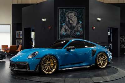 2023 Porsche 911 Turbo S $288k MSRP PTS Oslo Blue + Over...