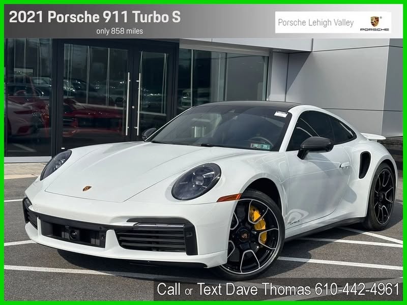2021 Porsche 911 turbo s coupe