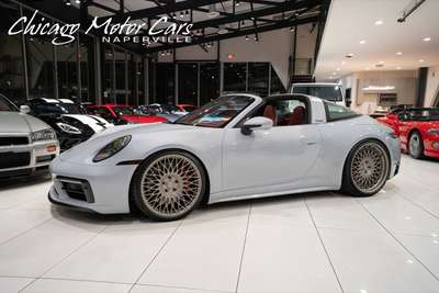 2024 Porsche 911 Premium Pkg Ice Gray/Bordeaux Red Front...