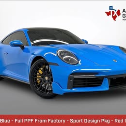 2022 Porsche 911 TURBO COUPE 2D
