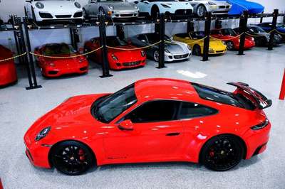 2024 Porsche 911 GUARDS RED...2,419 Miles...7sp Manual,...