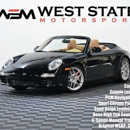 2009 Porsche 911 Carrera S Cabriolet RWD