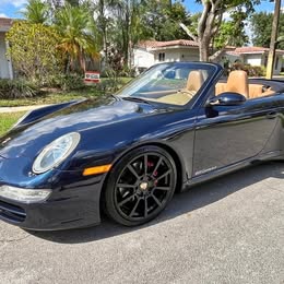 2006 Porsche 911 carrera 4 convertible awd wide body, no accidents, clean carfax, clean title, clean car!