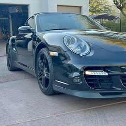 2009 Porsche 911 Turbo convertible with low 34k easy miles never racing or track in goodcondition in