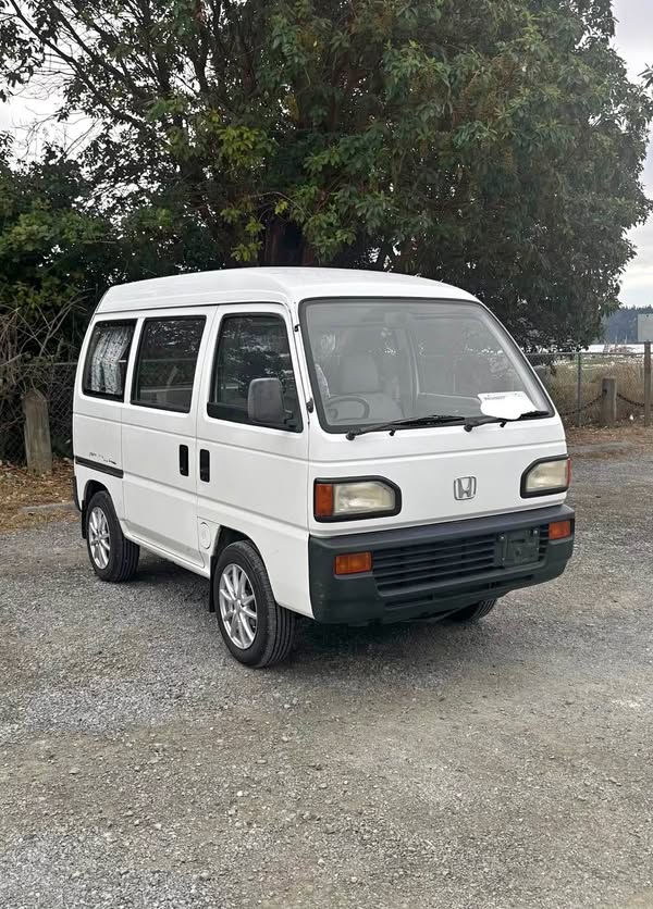 1993 Honda Acty HH4 4WD 5-speed RHD Kei van - 45 miles and ac