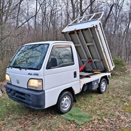 1998 Honda Acty 4WD DUMP 5 Speed Manual A\/C price is firm