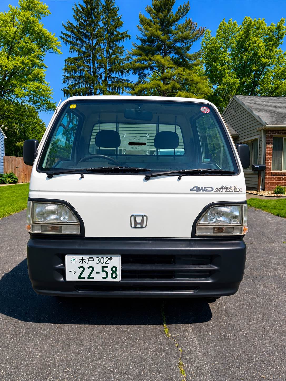 1997 Honda acty - Attack