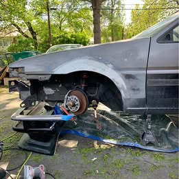 1985 AE86 toyota Corolla part-out