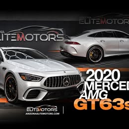 2020 Mercedes-Benz AMG GT 63 S Coupe 4D