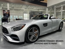 2018 Mercedes-Benz AMG GT C GT C Designo Matte paint, Carbon Brakes $183K MSRP