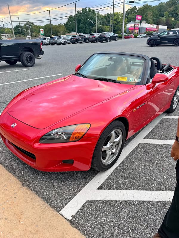 2001 Honda S2000 - Manual