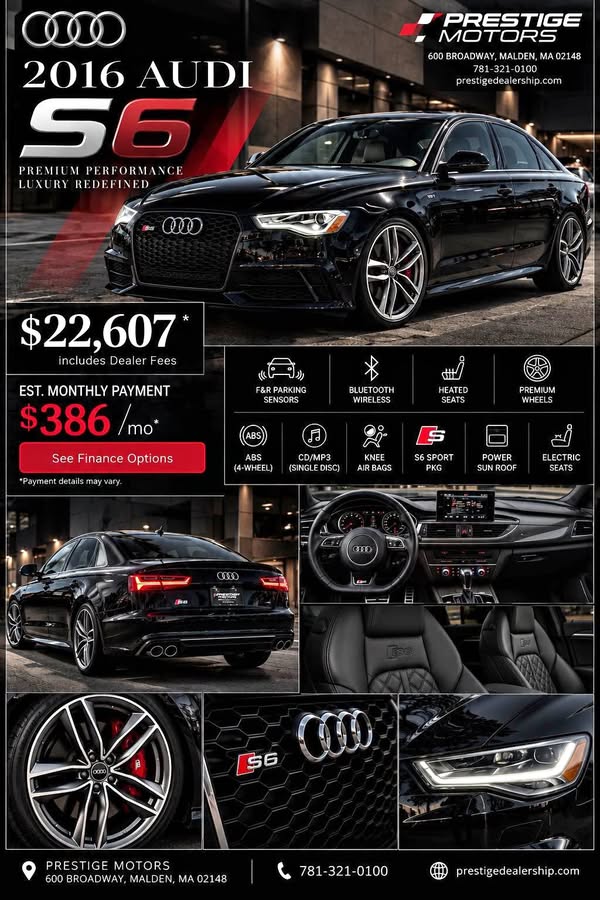 2016 Audi S6 - Premium Plus Sedan 4D