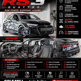 2018 Audi RS3 - RS 3