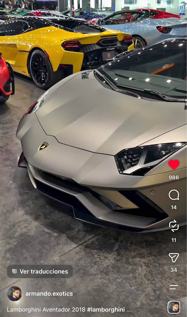2018 Lamborghini Aventador - S Roadster 2D