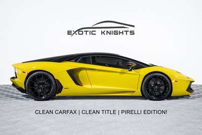 2016 Lamborghini Aventador LP700-4 Pirelli Edition