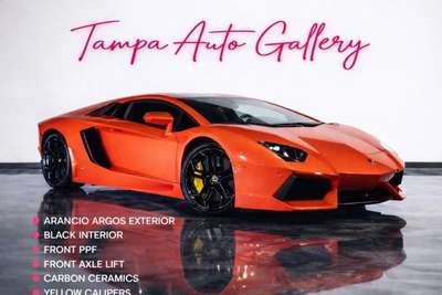 2012 Lamborghini Aventador LP 700-4 Coupe 2D