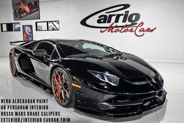 2019 Lamborghini Aventador - SVJ Coupe 2D