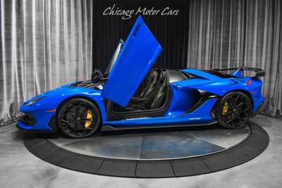2021 Lamborghini Aventador LP770-4 SVJ Roadster! RARE Blu...