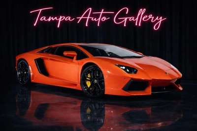 2012 Lamborghini Aventador LP 700-4 Coupe 2D