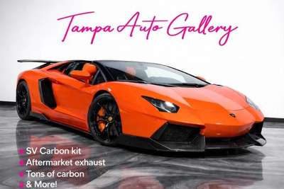 2014 Lamborghini Aventador LP 700-4 Roadster 2D