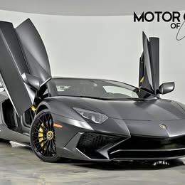 2017 Lamborghini Aventador LP 750-4 SV-FRESH WRAP-PERFECT SV-MILES CHECKED!